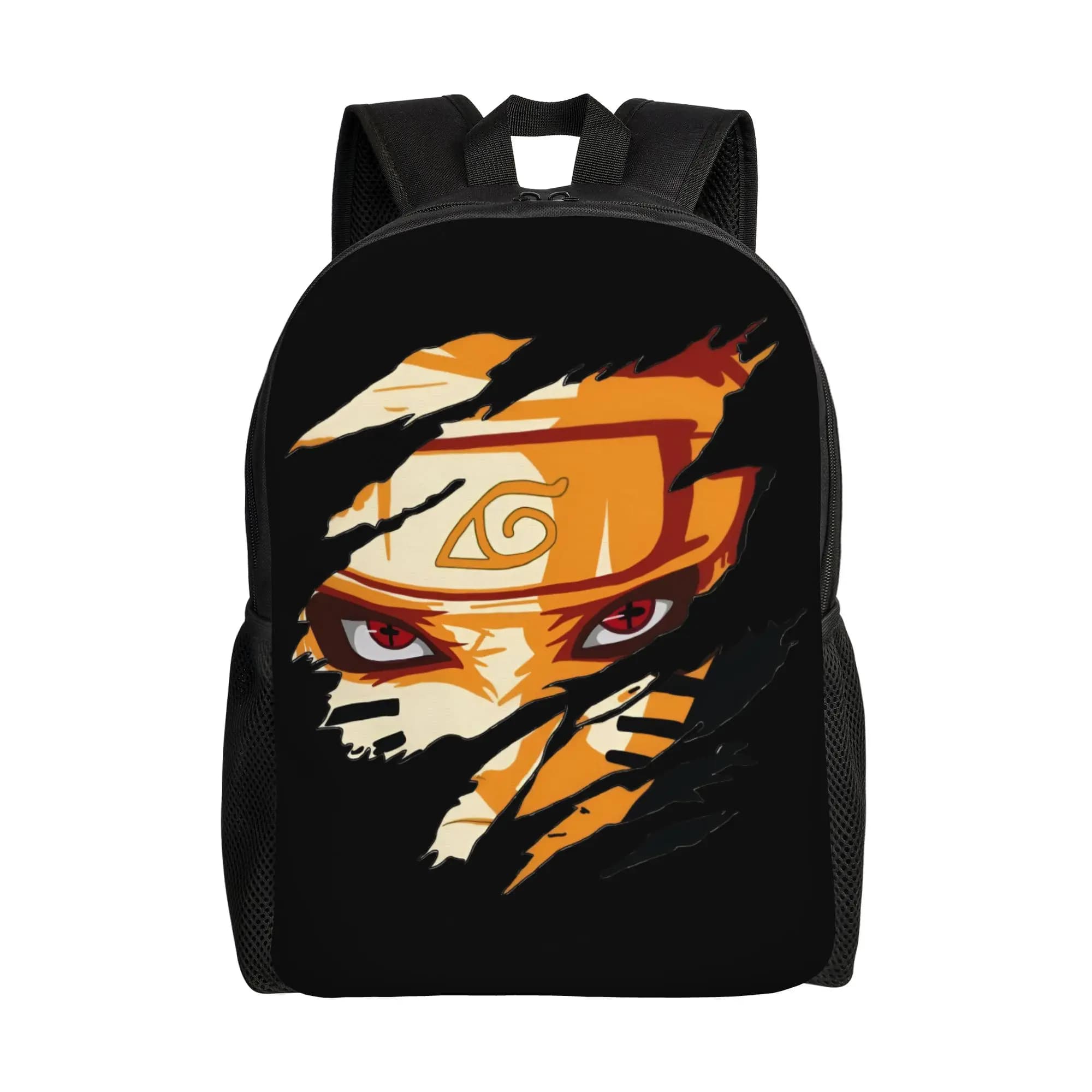 N-Narutoes Uzumaki Backpacks for Women Men Water Resistant College School Anime Bag Print Bookbags