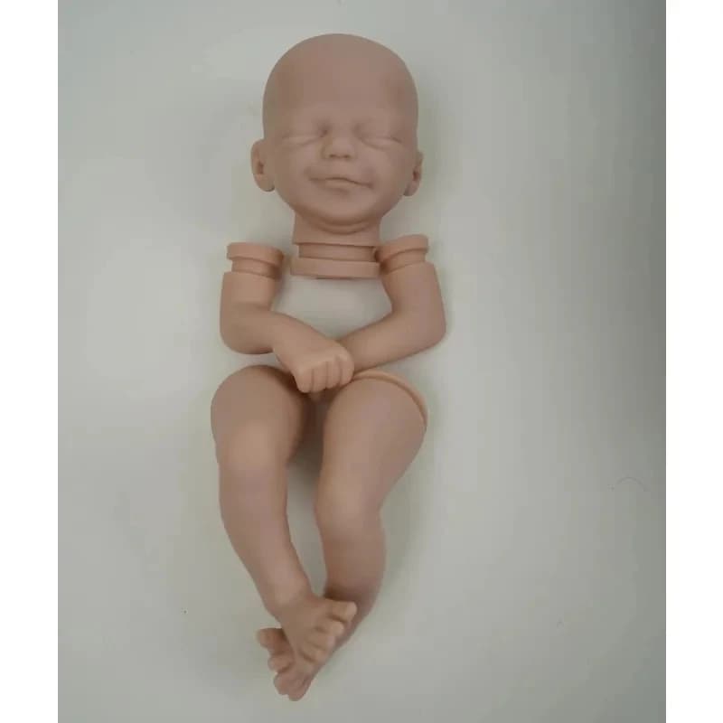9 "pollici Mini Baby Reborn Dolls kit Zane Unpainted Bebe Parts Kit bambola rinata vuota fai da te