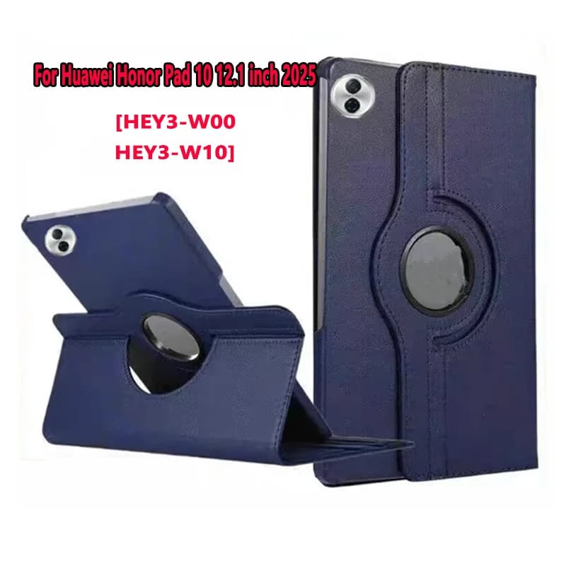 Per Huawei Honor Pad 10 12.1 2025 Girevole a 360 gradi Flip Stand PU Pelle Smar Cover Fonda HEY3-W00/HEY3-W10 12.1 "Tablet shell
