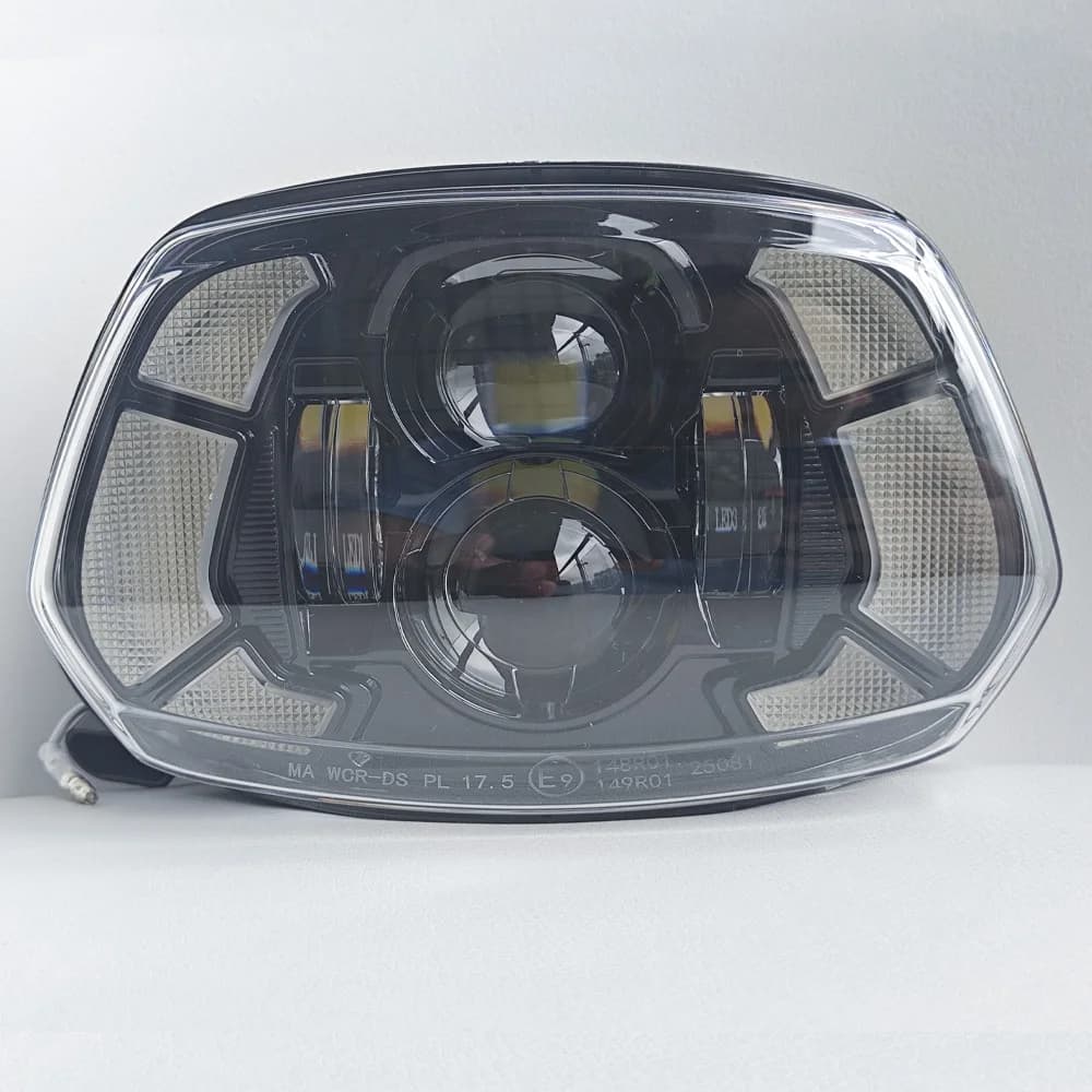 For Vespa Sprint 50 125 150 S Sport Elettrica 2014-2026 LED Headlight W/ DRL Motorcycle Light Assembly Replacement Headlamp E9