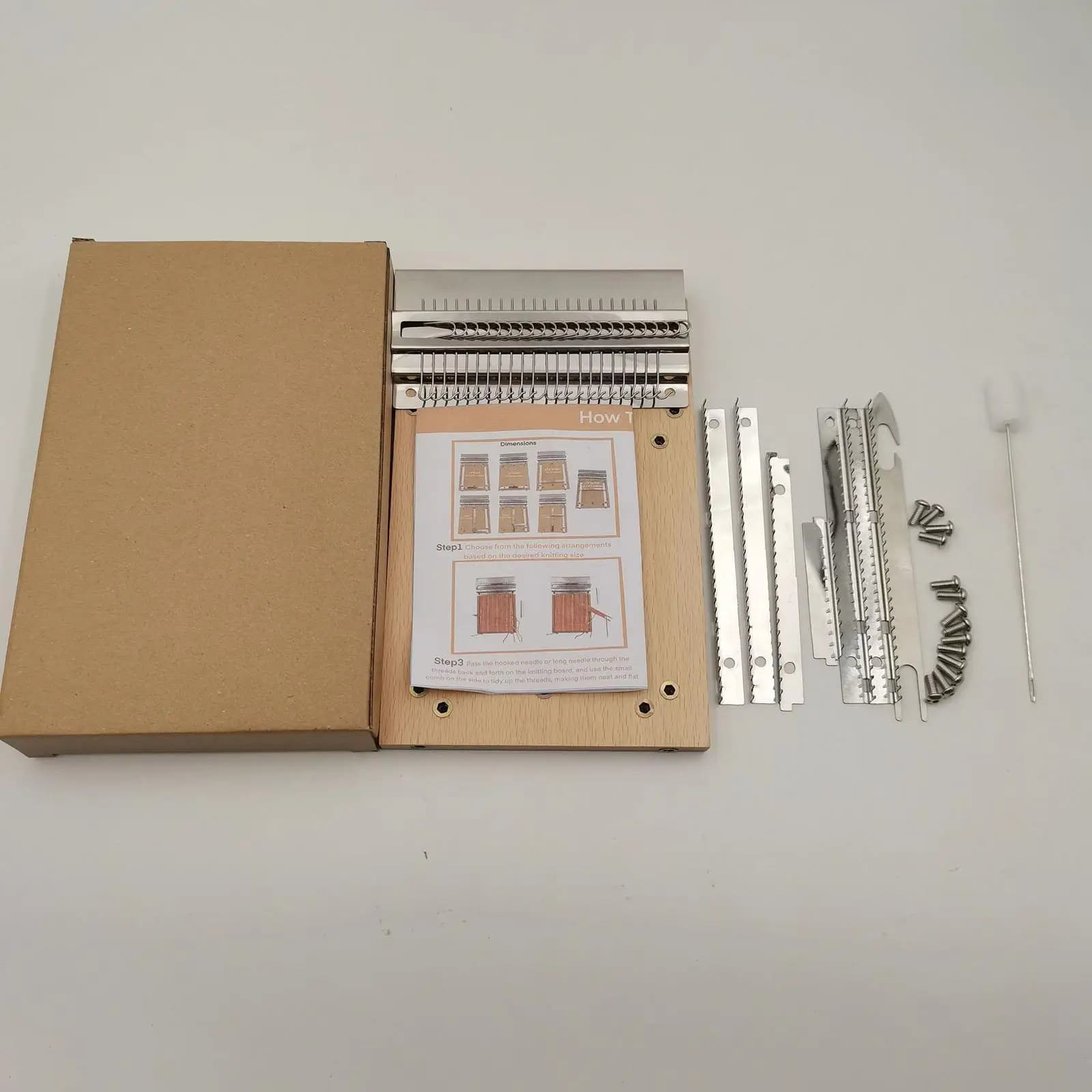Small Weaving Loom Mini Hand DIY Craft Versatile for Adults Tapestry Fabrics