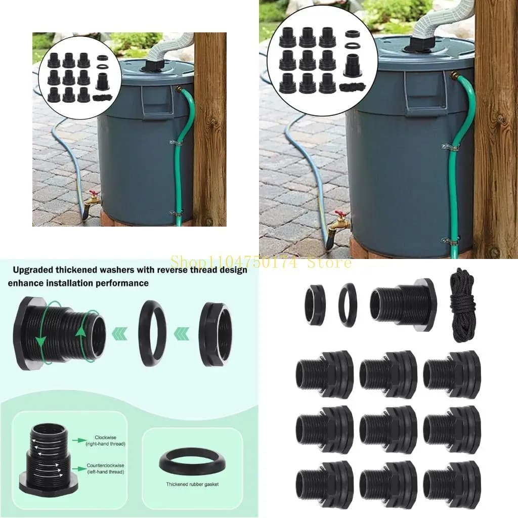 Connettore per tubo da giardino resistente con rondella in gomma spessa per rubinetti e tubi in vendita