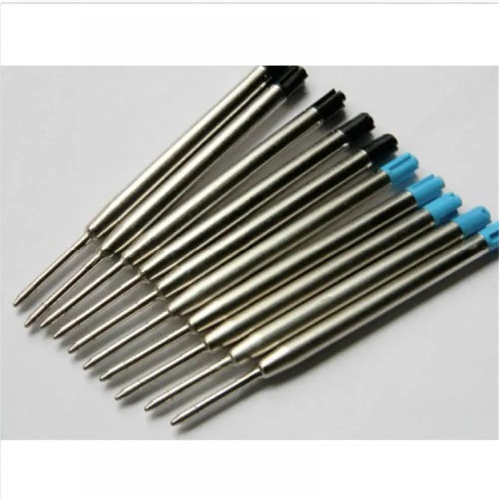 10PCS 1.0mm Medium Long-lasting Parker Cross Useful Pen Refills Fine Tip Fine Pen Refills For Everyday Writing Office