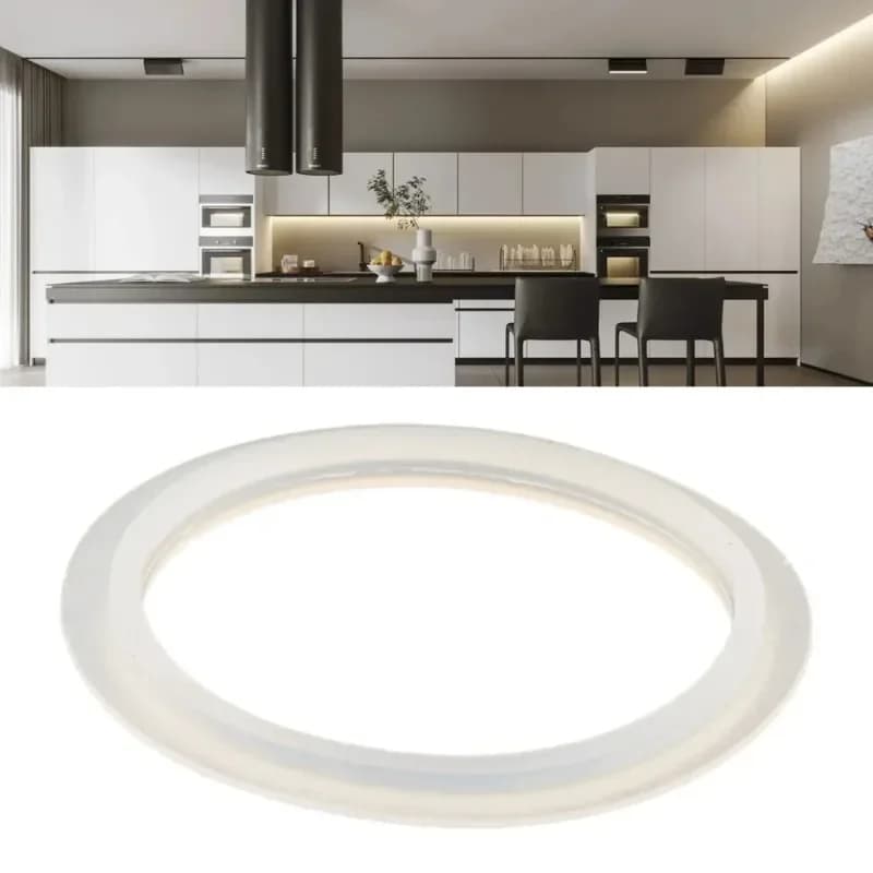 2 Pezzi Guarnizione in Silicone Anti-Perdita per Scarico a Pavimento, Sigillo per Vasca e Lavabo, Ricambio per Tappo Pop-Up