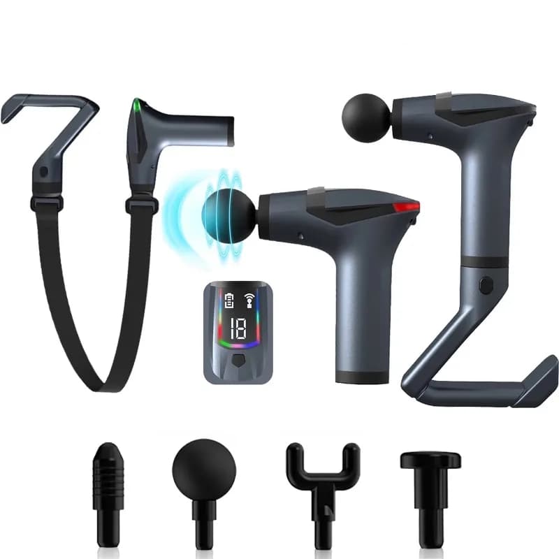 Super Mini Massage Gun-Portable Handheld Deep Tissue Fascia Massager for Muscle Relief, Electric Mini Massage Device