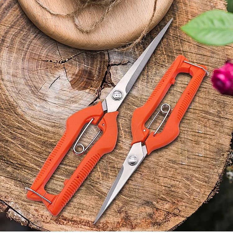 Forbici da Potatura Professionali Affilate per Fiori, Rose e Rami Sottili