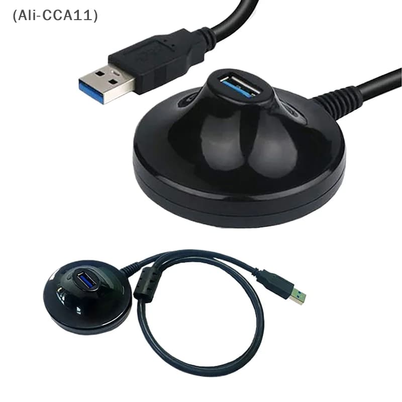 Cavo di prolunga USB 3.0 da 1 m Base adattatore da maschio a femmina Supporto di aggancio per laptop Proiettore Mouse Tastiera Estensore USB