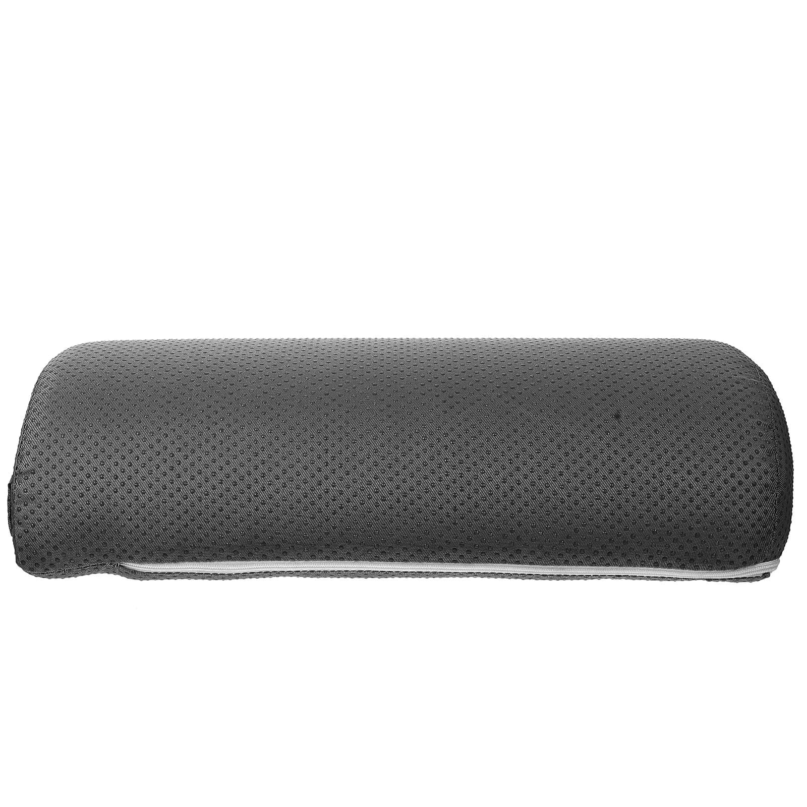 Cuscino poggiapiedi ergonomico sotto la scrivania, supporto per i piedi a forma di semicilindro, comodo poggiagambe per ufficio e casa.