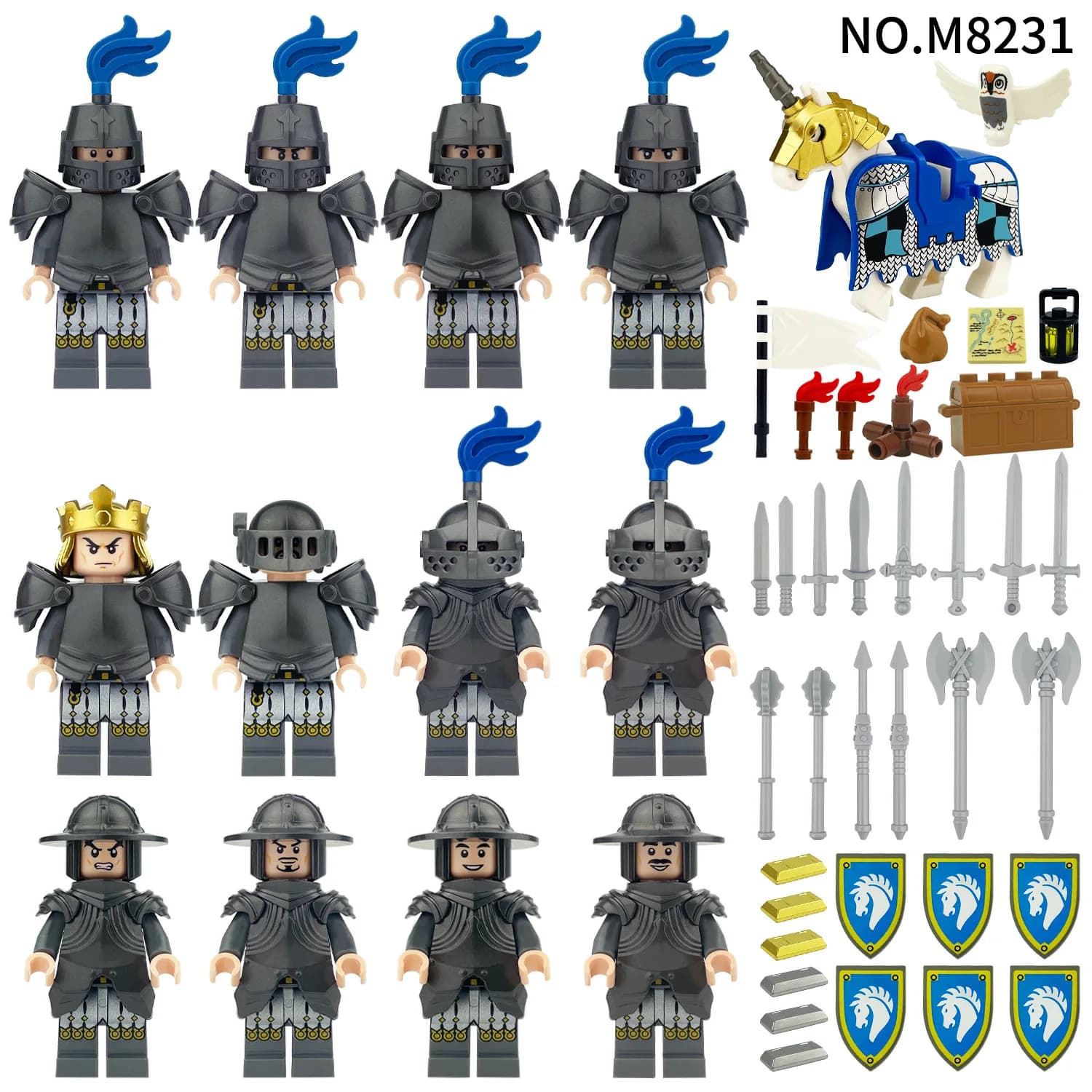 Building Blocks, Figureshumanoid Dolls, Toys, Mini Figures, Humanoid Dolls, Children's Toys, Birthday Gifts, Cartoon Characters.