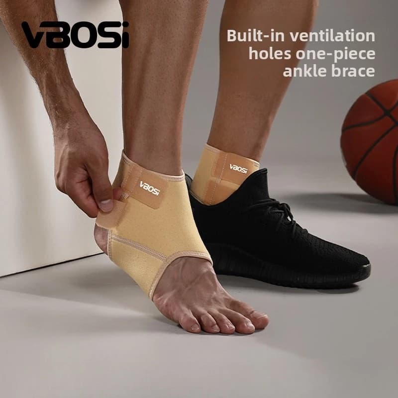 New 1PCS High-End 3D Neoprene Men Women Protective Ankle Support Protector Football Basketball Ankle Support Brace Tobillera