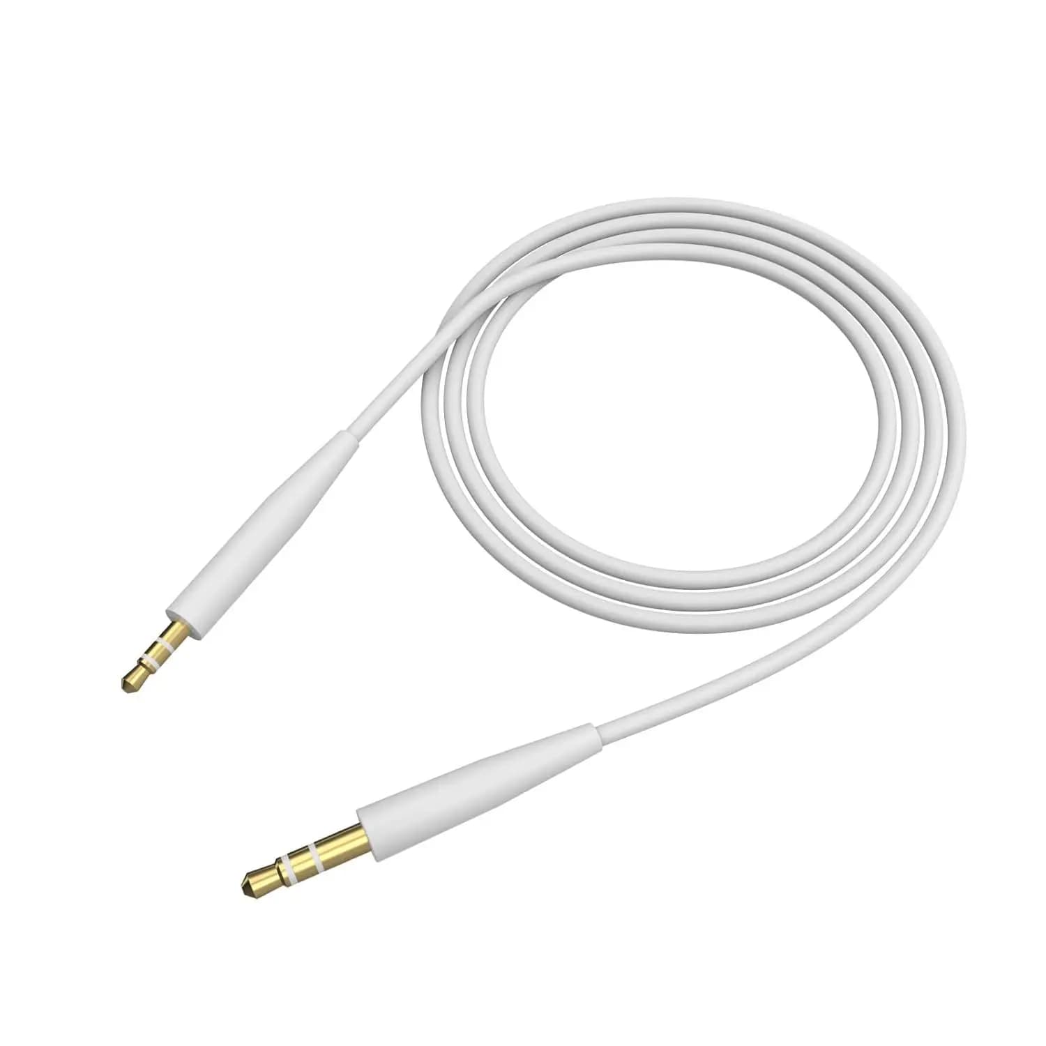 Adatto per cavo per cuffie Bose QC35 QC25 QC35 II QC45 Cavo audio Soundtrue da 3,5 mm a 2,5 mm Cavo di registrazione portatile per coppia