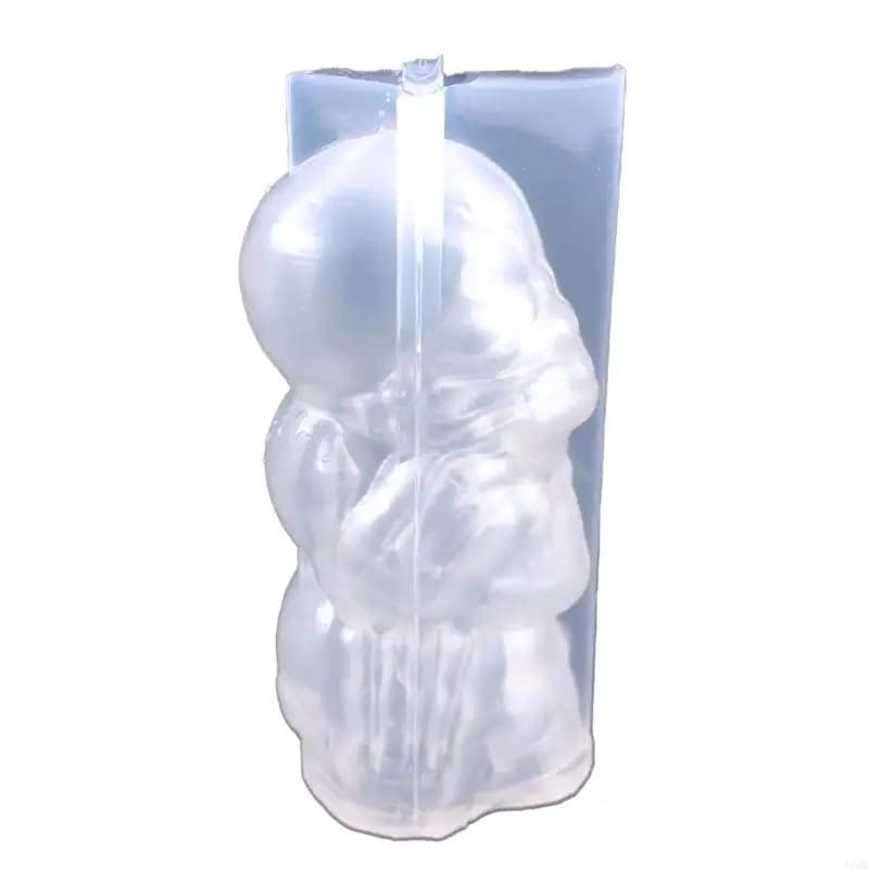 2025 Nuovi stampi a candele in silicone per produzione candele, stampi fusione resina epossidica del cranio per le a