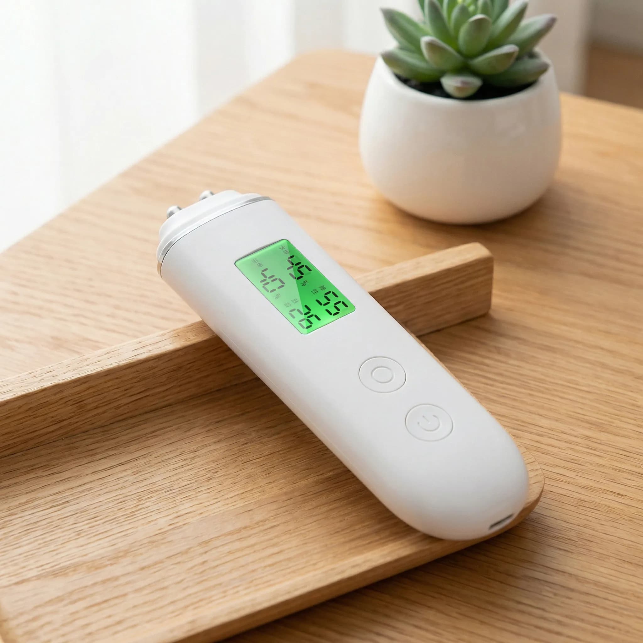 Portable Facial Moisture Tester Multifunctional Beauty Instrument Skin Analysis Tool Device Analyzer Meter Care