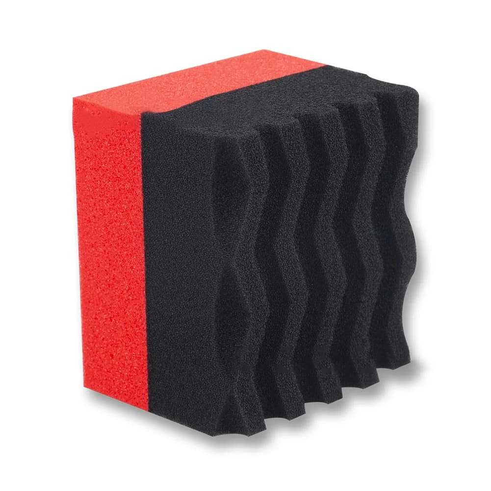 Spugna per ceratura fai da te, pratica spugna per ceratura, blocco di spugna, spugna in schiuma per lucidatura auto, spugna per ceratura pneumatici auto