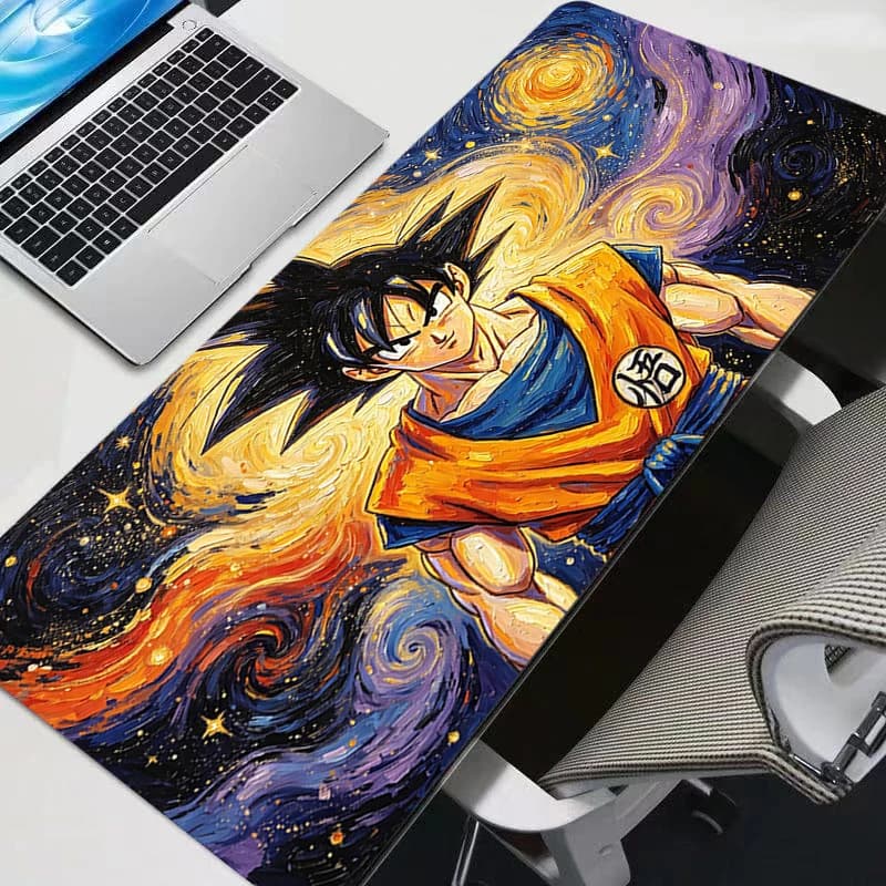 Mouse Pad Dragon Ball Anime Gaming Accessories Varmilo Keyboard Desk Mat Gabinete Gamer Carpet Mousepad anime Mouse Mats