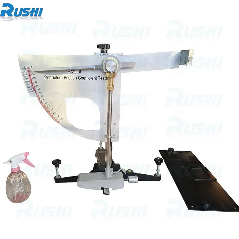 Kit tester per resistenza allo scivolamento a pendolo