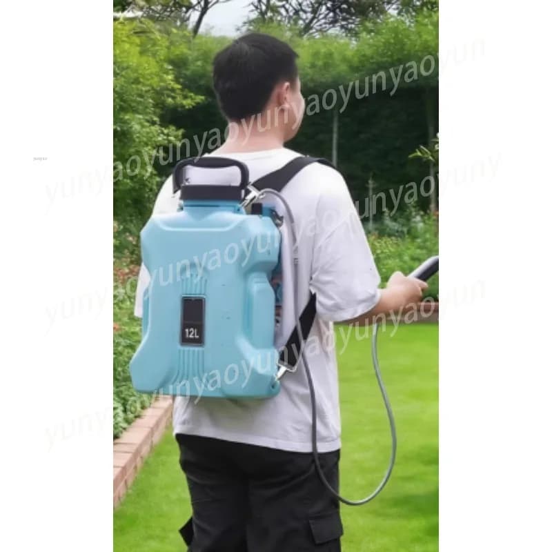 Spruzzatore Elettrico Ricaricabile, Annaffiatoio da Giardino, Irrigatore Agricolo ad Alta Pressione, Piccolo Annaffiatoio da 12L