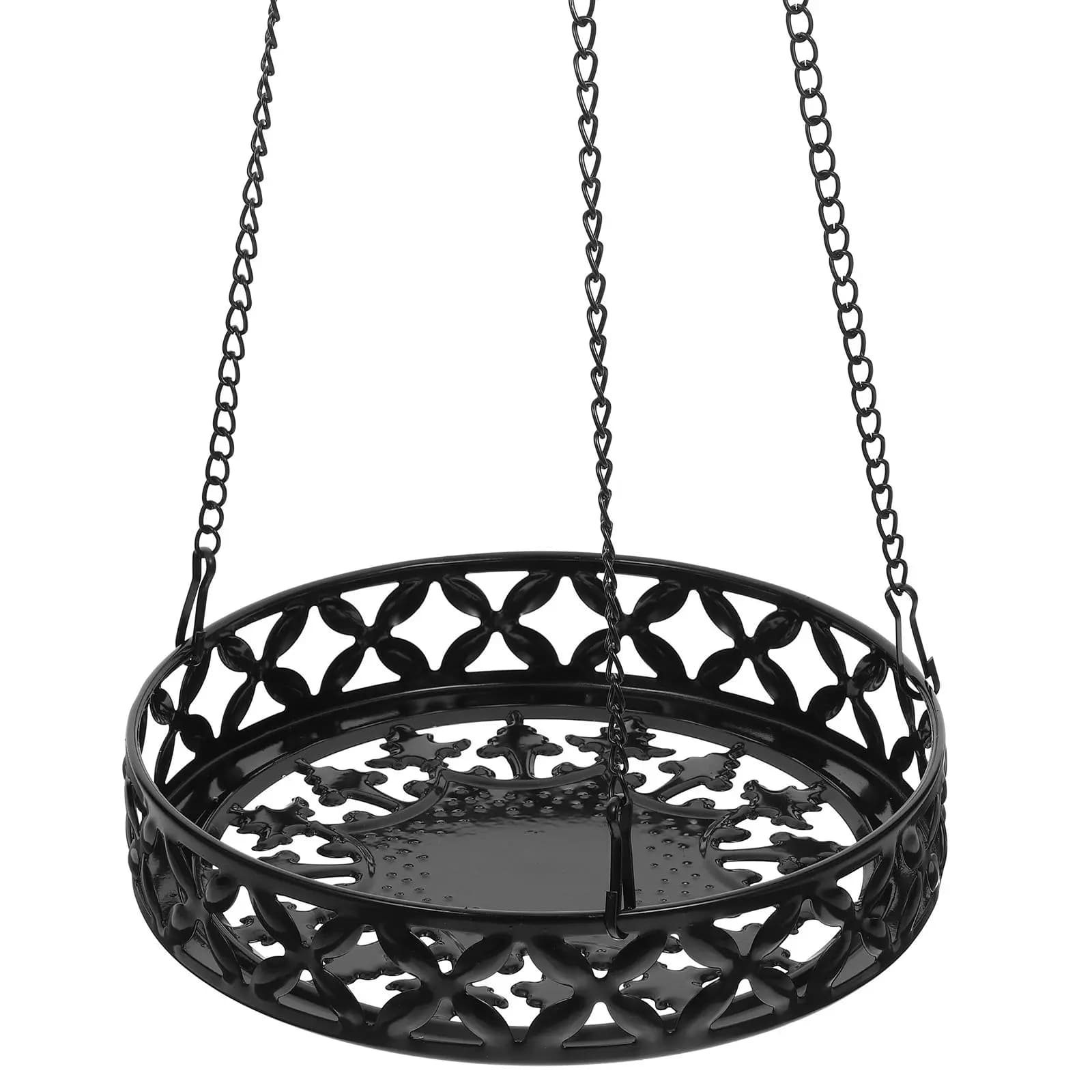 Set di 1 Portavaso da Giardino e Balcone, Elegante Supporto per Fiori da Esterno, per Piante in Vaso e Succulente, Supporto per Vasi Sospesi