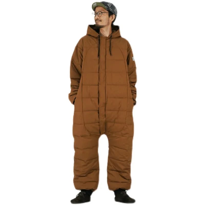 Abbigliamento sacco a pelo, adulto, esterno, protezione dal freddo ispessita, inverno, sacco a pelo da campeggio portatile da viaggio