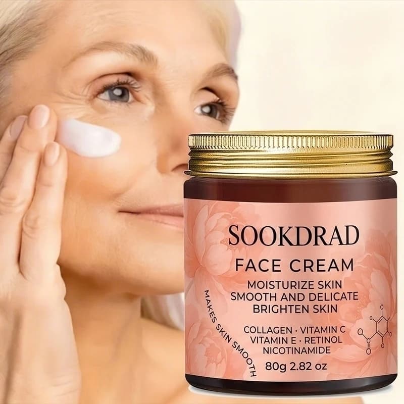 Crema viso al collagene, vitamina C/E/retinolo/niacinamide, idrata e leviga la pelle, illumina, Morning Glow, per tutti i tipi di pelle, 80g/2.82oz