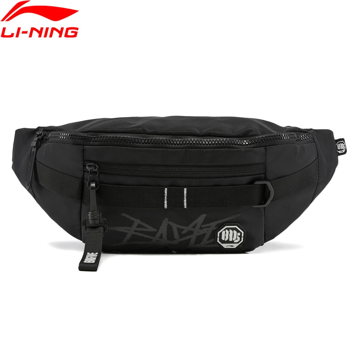 Borse a tracolla unisex Li-Ning BASFIVE LN IDROREPELLENTE 100% poliestere 390*95*160mm Borse da basket LiNing stile street ABDW111