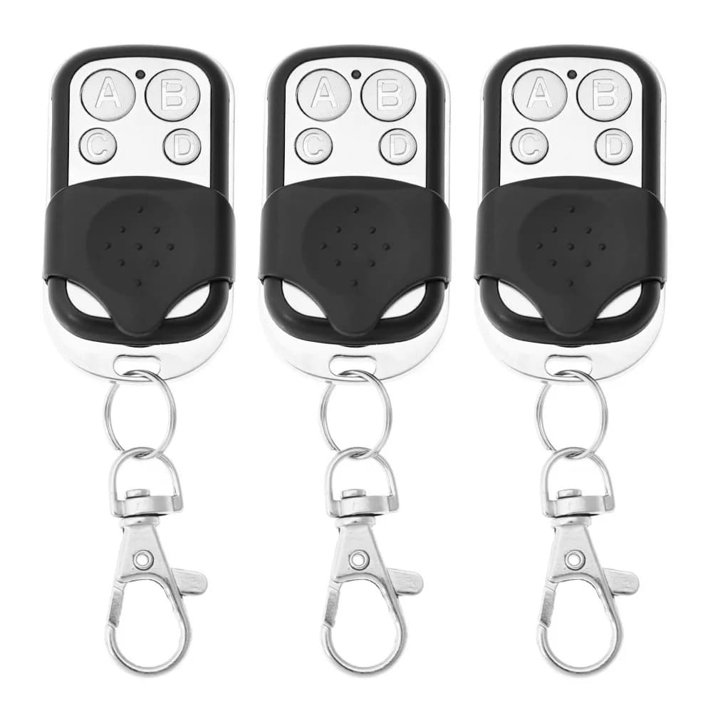 2 pz/3 pz 433MHz telecomando 4CH chiave duplicatore di copia per auto chiave cancello elettrico Garage clonazione porta per venuto telecomandi