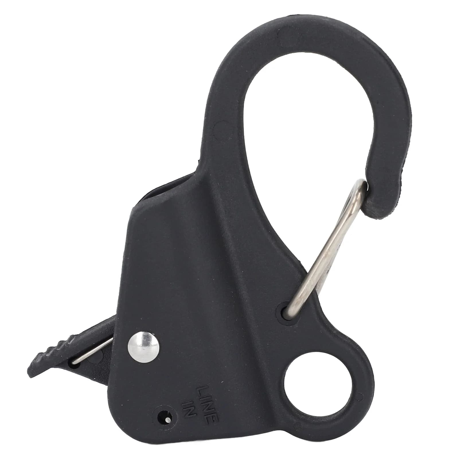 Boat Anchor Hook Quick Release 8000lbs Load Capacity Sliding Anchor Hook Clip for 3/8‑5/8 Inch Rope