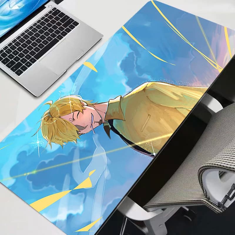 Tappetino per mouse One Piece Gaming Durable Anime Grande Tappeto da scrivania per tastiera da gamer Tappetino per mouse XXL 900x400 per computer