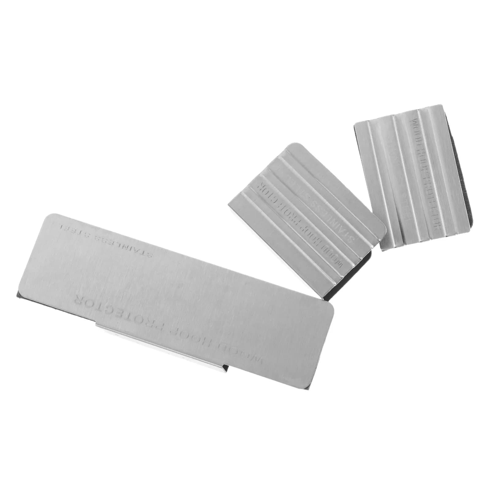 Set di 3 Protezioni per Cerchio Tamburo Basso in Silicone e Metallo per Batterie Jazz e Acustiche, Antiscivolo, Leggero, Facile da Installare