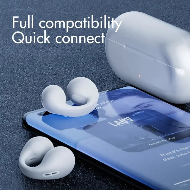 Open Ear YK10 NEW Model, Bluetooth 5.3 Wireless Headphones with Air Conduction for iPhone and Android
