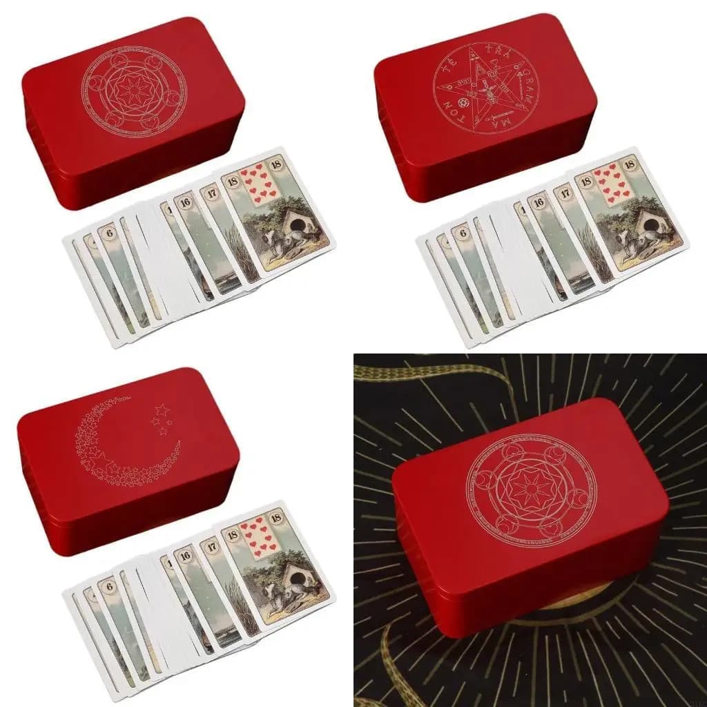 Playing Card Box Money Coin Holder Box Candy Case Business Tarot Storage Box