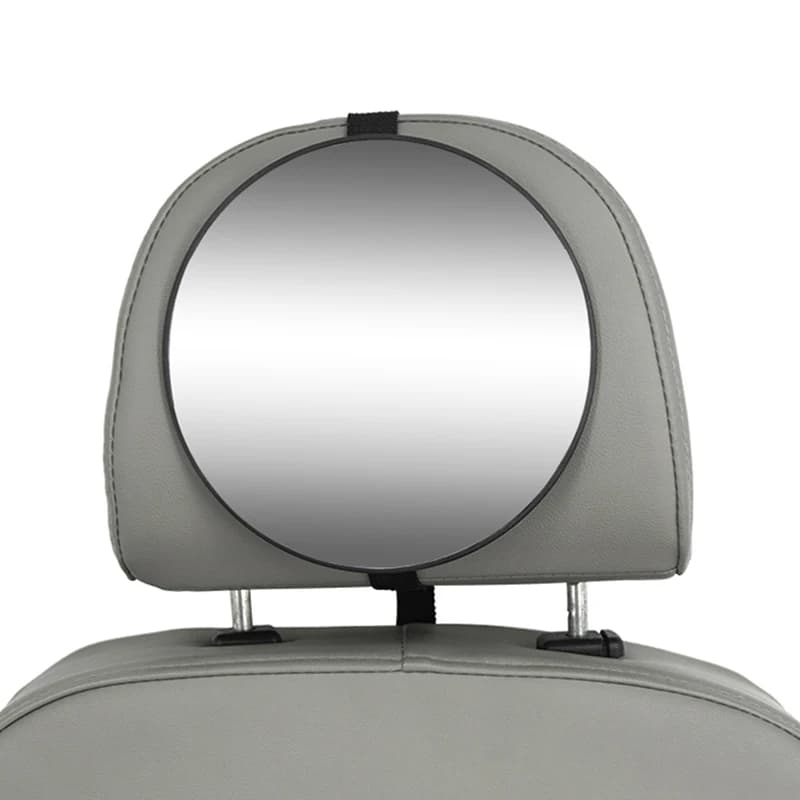 Specchietto di Sicurezza per Bambini in Auto, Specchio Retrovisore in Acrilico Anti-Graffio per Monitoraggio del Bambino sul Sedile Posteriore, Rotazione a 360°, Adattabile Universalmente al Sedile Auto