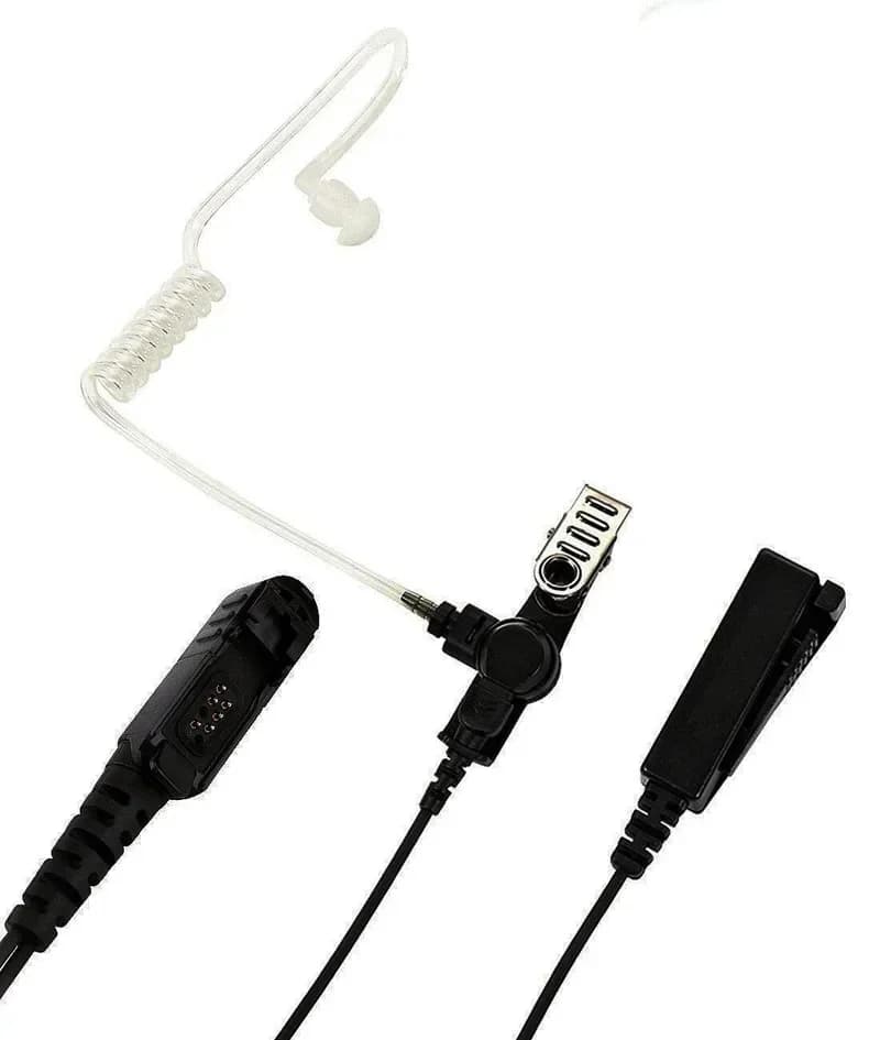 Walkie Talkie Tubo Aria Acustica Auricolare PTT Microfono Auricolare Per Motorola DP2400 DP2600 XPR3300 XPR3500 XIR P6620 P6600 3300 E8600