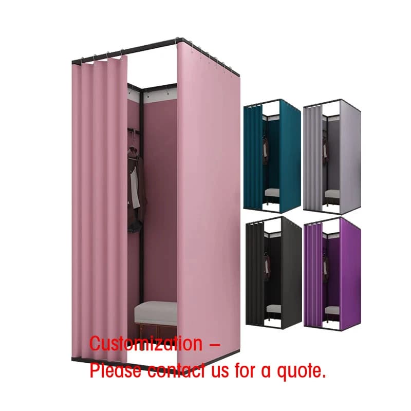 Camerino Portatile Personalizzato per Negozi di Abbigliamento - Cabina Mobile per Prova Vestiti in Offerta