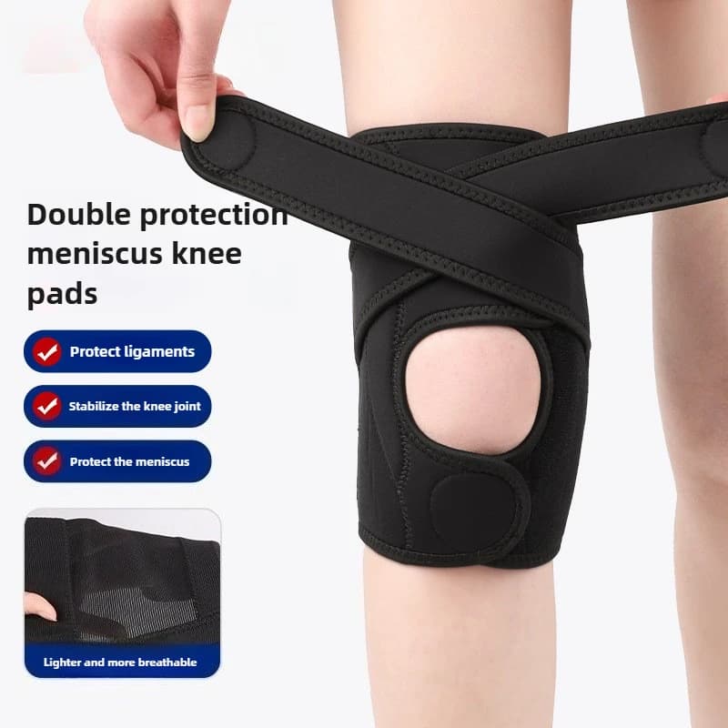 New Knee Pads With Menisk Protection Shock Resistant Sports Equipment for Men and Women Suitable for Running and Jumping Rope