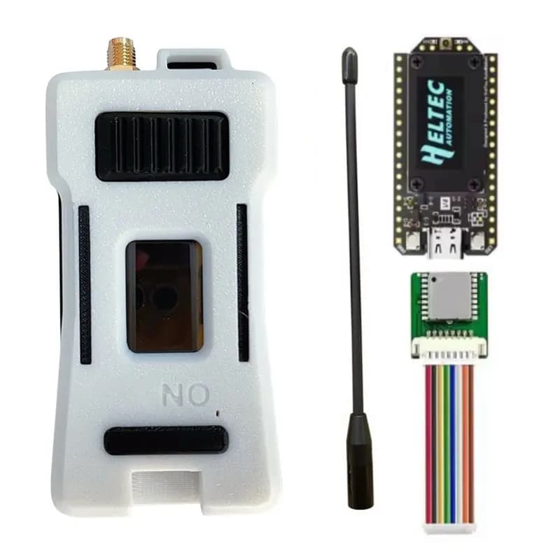【PUBLICITY】Scheda di sviluppo Meshtastic Heltec WIFI Lora 32 V4 ESP32-S3 SX1262 con custodia, antenna e modulo GNSS A