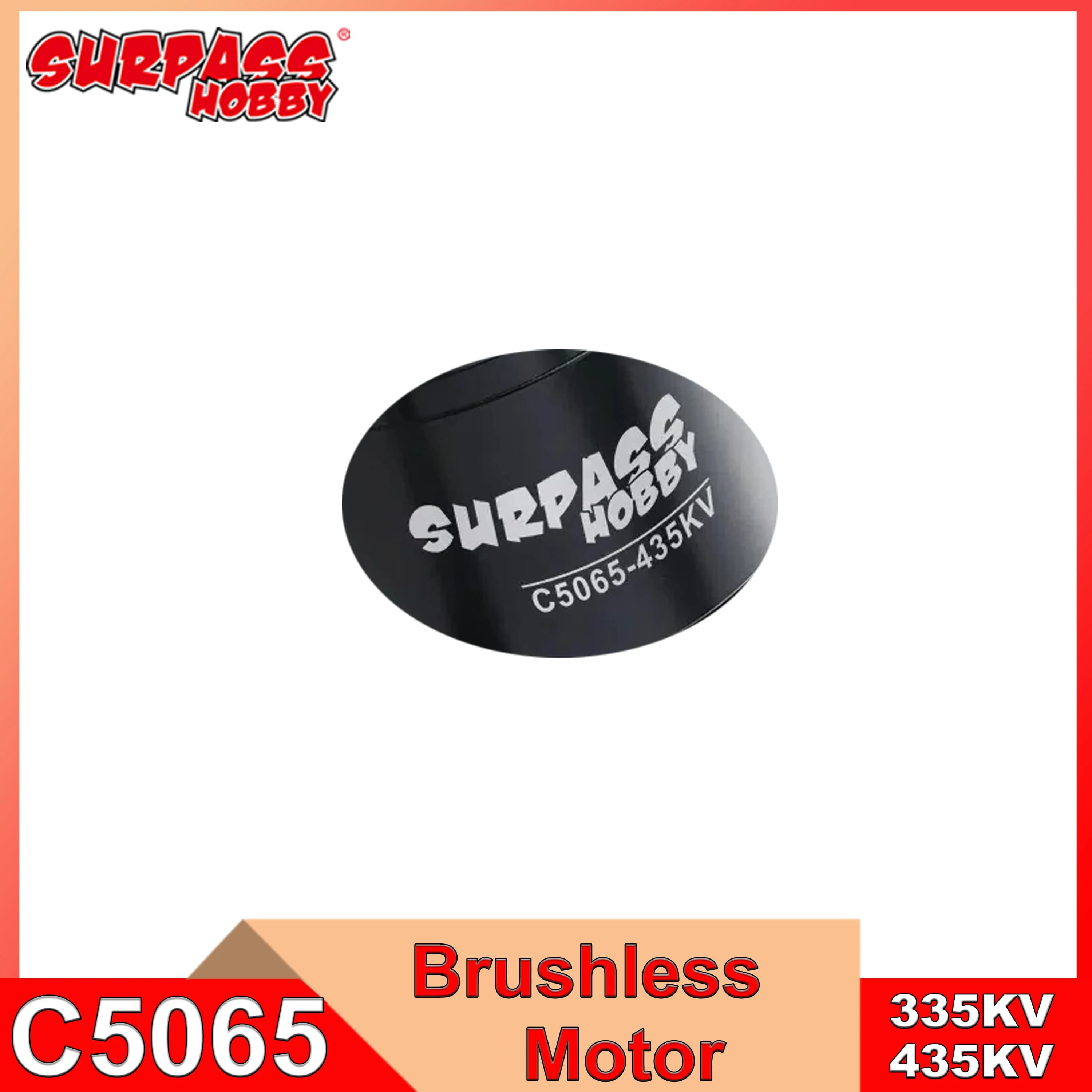 Surpass Hobby C5065 335KV 435KV Brushless Motor Outrunner for RC Racing Plane Helicopter Multicopter Fixed-wing Drone Model Toy