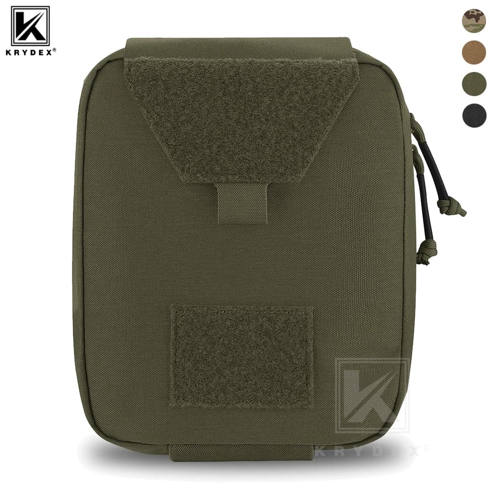 KRYDEX Borsa Medica Tattica Grande a Sgancio Rapido, Kit di Pronto Soccorso per Emergenze Outdoor, Borsa IFAK per Traumi, Pacchetto Medico