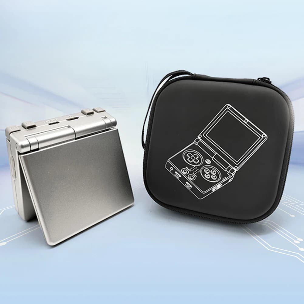 Custodia portatile con borsa a rete per schede SD, cavo di ricarica USB, borsa portaoggetti per console di gioco portatile ANBERNIC RG35XXSP