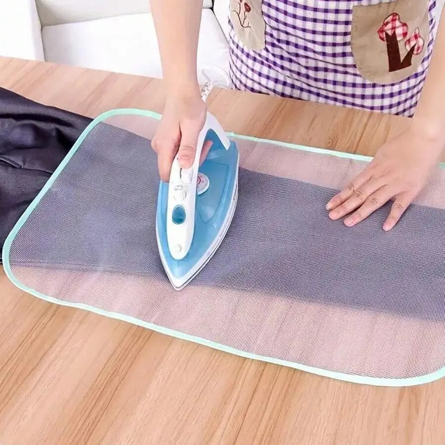 1 Piece Protective Mat for Stimulation Dresses, Thermal Insulating Net Mat, Iron Axis Cover Protector, Anti-Scotting Assorted Colors