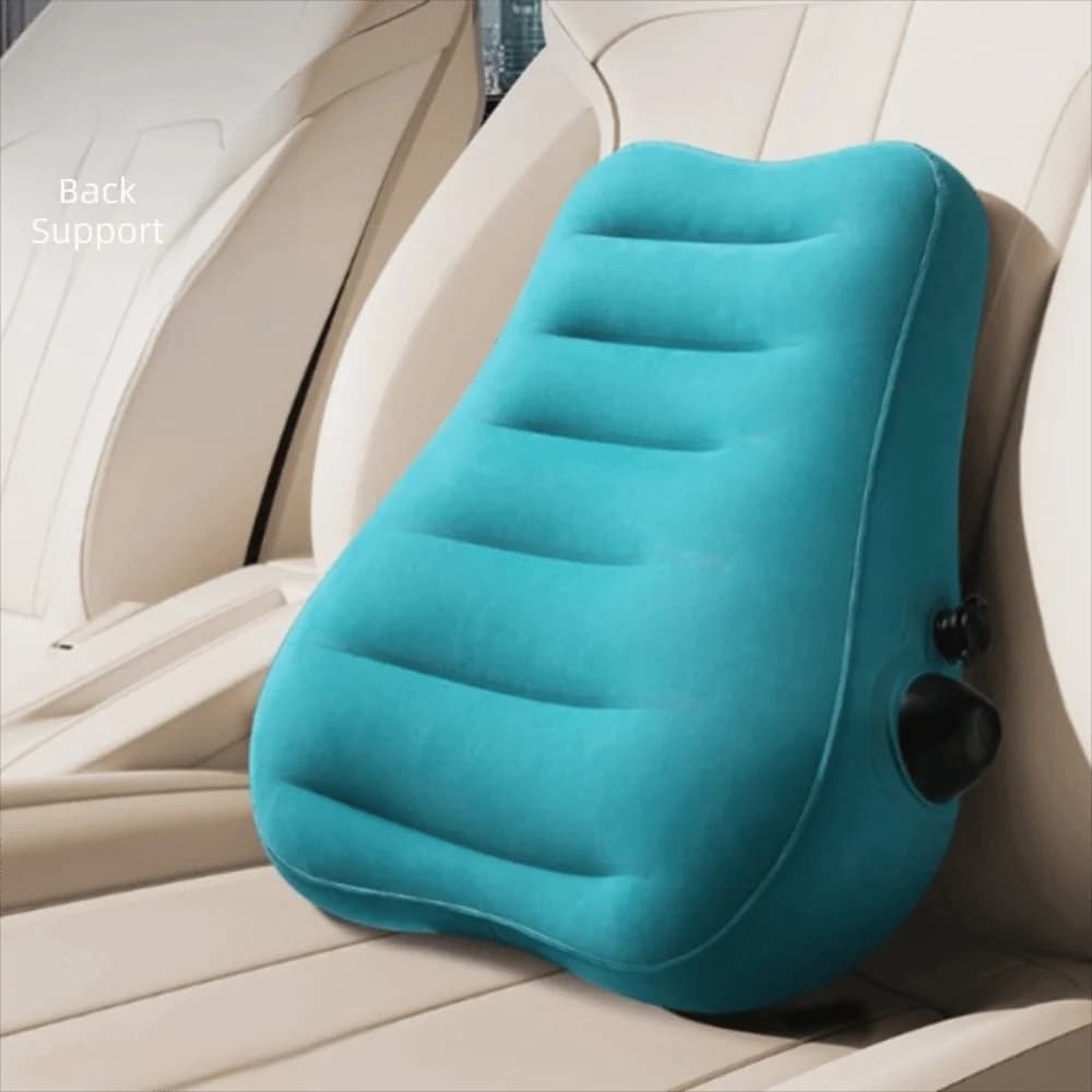 Cuscino Lombare Ergonomico Ultraleggero, Protezione per la Schiena, Uso Quotidiano, Cuscino Lombare Gonfiabile per Migliorare il Comfort, Tipo a Pressione