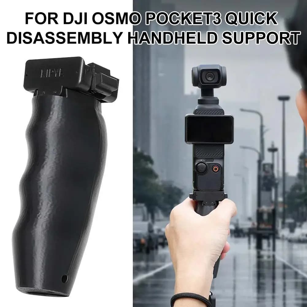 Supporto per selfie stick portatile a sgancio rapido per fotocamera per dji Pocket3 Supporto per stabilizzatore portatile Accessori per action camera per dji