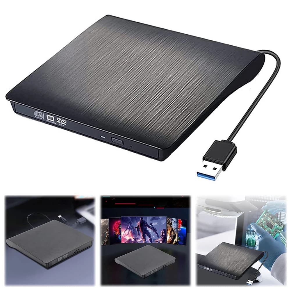 Box esterno sottile USB 3.0/USB 3.0 + Type-C per DVD/SSD da 9,5 mm/12,7 mm, Caddy USB per SSD, Box esterno mobile per Notebook/Laptop