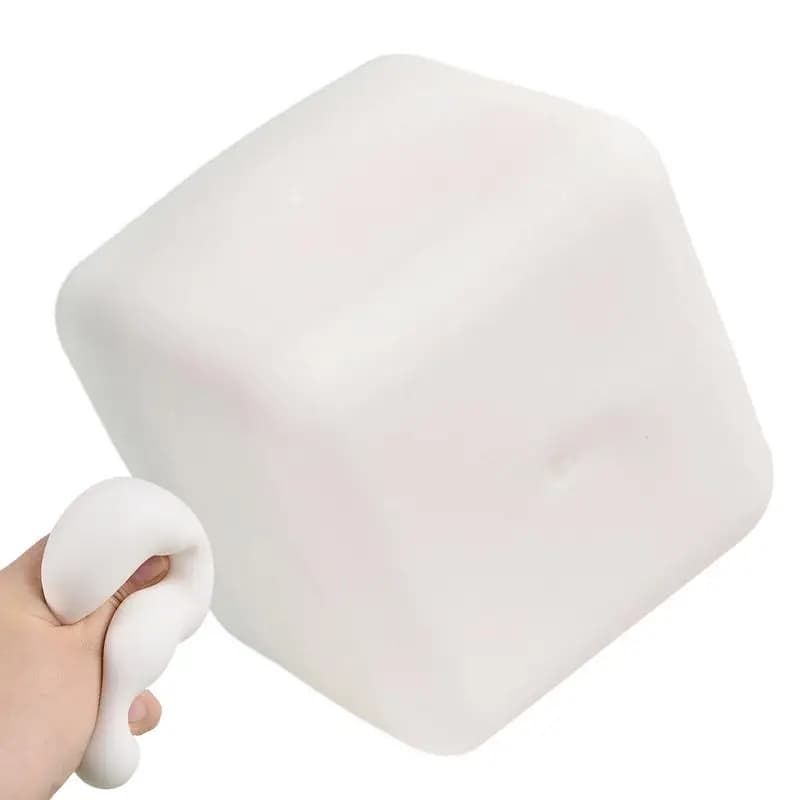 SquishyTofu Palline antistress Giocattoli sensoriali per autismo Sollievo dallo stress e ansia Giocattoli agitati Pasta Palla d'acqua Regali sfusi per adulti Bambini