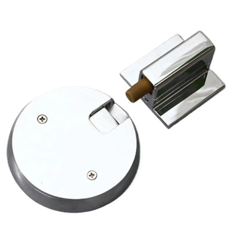 Fermaporta magnetico Meccanico antivento Silenzioso fermaporta da pavimento Supporto per porta anticollisione per mantenere la porta aperta per il bagno