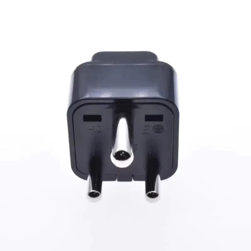 WD-010 Piccola spina adattatore standard sudafricano Presa adattatore da viaggio Cape Town India Nepal Certificato CE