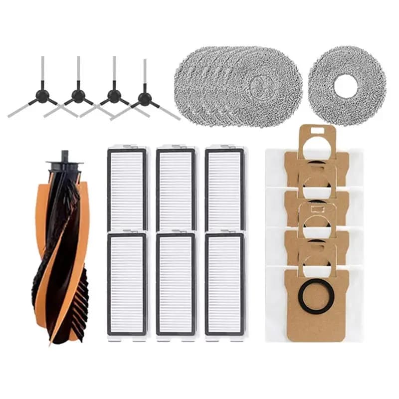 B80B Replacement Parts Kit For JONR P20 PRO/T5 Pro Robot Vacuum Cleaner Hepa Filter Mop Cloth Dust Bags