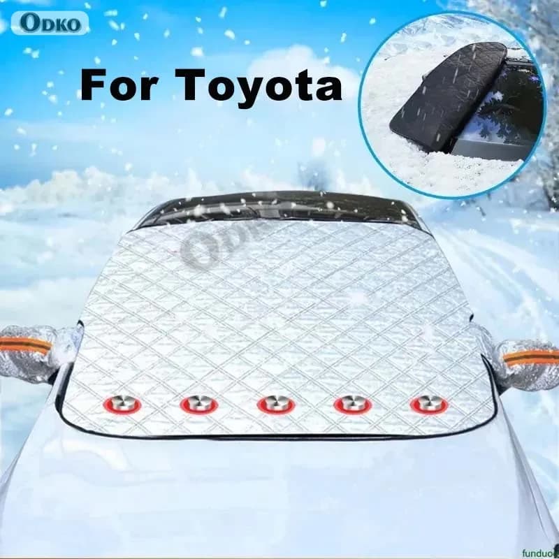 Per Toyota RAV4 RAV 4 2019 2020 2021 2022 2023 XA50 Copertura Magnetica Extra Spessa per Parabrezza Auto, Protezione Invernale dalla Neve e Parasole Estivo