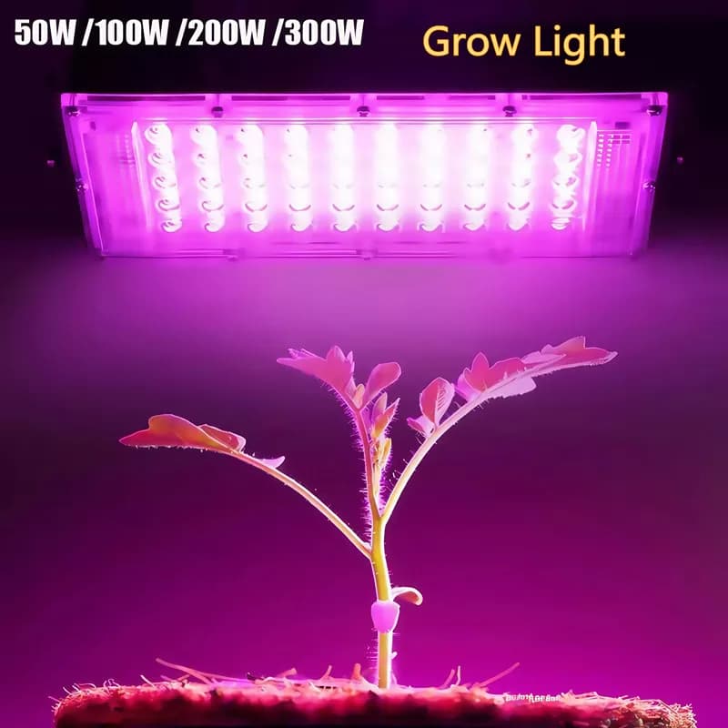 Phytolamp for plants 50W 100W 200W 300W UV Lamp Full spectrum Led Plant Led Grow Light Indoor Cultivation for greenhouse flower seeds