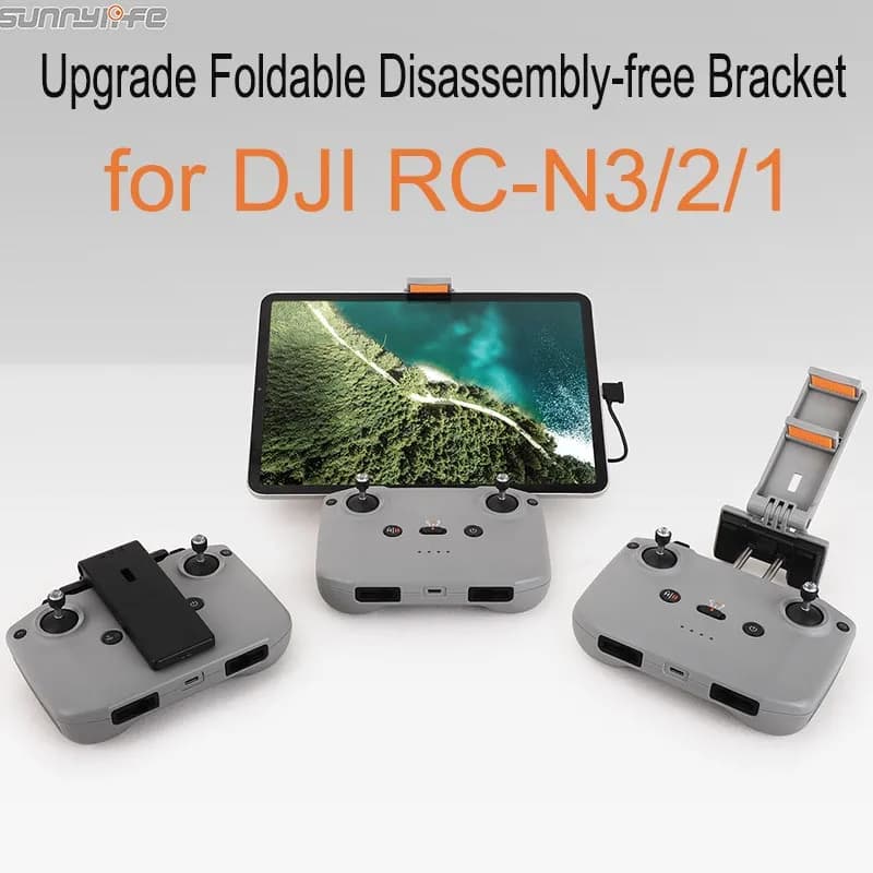 Nuova staffa estesa per tablet pieghevole senza smontaggio per accessorio per supporto per tablet con telecomando DJI RC N3/2/1